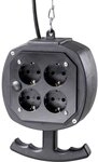 as - Schwabe H&auml;ngeverteiler - Stromverteiler - IP20 - Schwarz, 60971 | 8