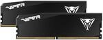 Patriot Viper Elite 5 Ultra Gaming DDR5 RAM 32GB (2X16GB) 6000MT/s CL28 1.4v...