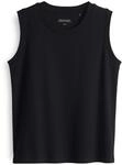 OPUS Damen Top | Jersey Top ILAYDA Regular aus BCI Cotton Black, 40