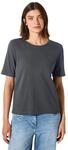 Cecil Damen Basic Rippstruktur T-Shirt