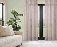 HOMEbasics 080530 Kombiband Fertigschal Softy halbtransparent