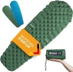 NATURBUMMLER Isomatte Ultraleicht [590g] Aufblasbare Luftmatratze Camping (195x56cm)