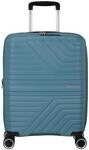 American Tourister Flytwist Spinner 55/20 TSA EXP Trolley Storm Blue blaugrau