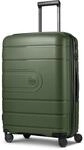 REDOLZ Hartschalen Check-in Koffer | Mittelgro&szlig;er M Trolley 46 x 28 x 66 cm | mit