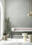 Novamur Vliestapete Wellen Streifen Linien Struktur Creme Gr&uuml;n Metallic 82401