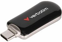 Verbatim Plectra USB-C Flash Drive Black 512GB, 30227