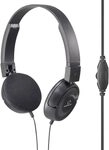 Renkforce RF-HS-130 On Ear Kopfh&ouml;rer kabelgebunden Stereo Schwarz