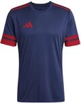 adidas Herren Squadra25 Jersey Short Sleeve Shirt, Team Navy Blue 2/Team Power...