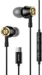 USAMS Type C Kopfh&ouml;rer Noise Cancelling Ohrh&ouml;rer in Ear kopfh&ouml;rer f&uuml;r OnePlus