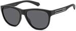 POLAROID Brille PLD 2156/S Gr&ouml;&szlig;e 56-16 mm Matte Schwarz polarisiert