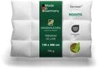 HANSKRUCHEN Premium de Luxe Daunendecke 135x220 cm - Medium / Ganzjahresdecke - Made