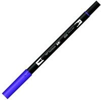 Tombow ABT-606 Fasermaler Dual Brush Pen mit zwei Spitzen, violet, 1 St&uuml;ck (1er