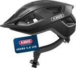 ABUS Fahrradhelm Aduro 3.0 LED - Sportiver City-Helm in stilvollem Design f&uuml;r