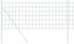 vidaXL Eurozaun 0,6 x 10 m PVC-beschichtetes Eisen Gr&uuml;n