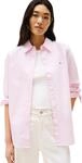 Tommy Hilfiger Damen Hemd Oxford Relaxed Fit, Mehrfarbig (Classic Ithaca STP/Mid