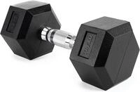 XTREXO Hexagon Hanteln 2,5 kg &ndash; 35 kg, Ergonomischer Verchromter Griff, Gummierte