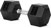 XTREXO Hexagon Hanteln 2,5 kg &ndash; 35 kg, Ergonomischer Verchromter Griff, Gummierte