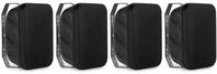 McGrey OLS-5251BK Outdoor-Lautsprecher 4X Set - Zwei-Wege-System - IP56 - F&uuml;r