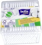 Bella Cotton Wattest&auml;bchen mit Papierschaft, 200 St&uuml;ck
