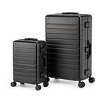 Travelhouse Oslo Aluminium Koffer-Set - Handgep&auml;ck Vol. 39L & Check-in