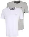 Brod Tee/Double Pack-Bright White-Light Grey Melange-2Xl