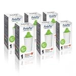 perlopur Filterkartuschen Alkaline classic (Pack 6) f&uuml;r basisches Wasser | Hebt