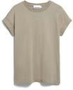 ARMEDANGELS Damen T-Shirt aus Bio-Baumwolle IDAARA Loose Fit Light Sage L