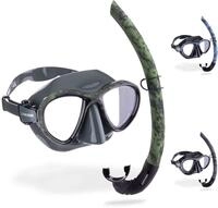 Cressi Metis & Corsica - Camouflage-Kombi-Set zum Angeln und Freitauchen, Metis-Maske