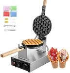 VEVOR kommerzielles Bubble Waffeleisen, Eierpfannkuchenmaschine 1400 W, Waffel Maker