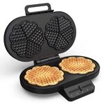 Princess Herzf&ouml;rmiges Waffeleisen, 10 Waffeln pro Backvorgang, 1200W,Thermostat,