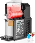 VEVOR kommerzielle Slusheis Maschine 4 L Einzeltank-Maschine f&uuml;r gefrorene