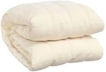 vidaXL Gewichtsdecke Hellcreme 200x220 cm 9 kg Stoff