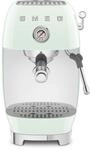 Smeg, Manuelle Espressomaschine ECF03PGEU, Thermoblock, Cold Brew Funktion,