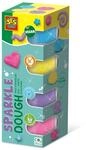 SES Creative 00515 - Feel good Knete Sparkle (4x90gr), Vegan, Glutenfrei f&uuml;r Kinder