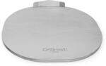 Grillrost.com Das Original Pizzastahl Basis - extrem massiv mit steckbarer Bande
