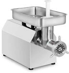 Royal Catering Fleischwolf elektrisch Edelstahl 1100 W 480 kg/h inkl. 2...