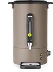 HENDI Hei&szlig;getr&auml;nkespender, UNIQ, f&uuml;r Gl&uuml;hwein und Wasser, 16L, Taupe 