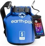 Earth Pak &ndash; Wasserdichter Packsack mit Schultergurt und wasserfester Handyh&uuml;lle
