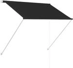 vidaXL Markise, Klemmmarkise Einziehbar, Sonnenschutz f&uuml;r Fenster Terrasse...