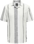 Only & Sons Herren Kurzarmhemd | Recyceltes Material, Baumwolle | Resort Kragen 