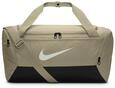 Nike Brasilia Kleine Canvas-Taschen, 9,5 l, 41 l, Khaki, Schwarz/Kerze