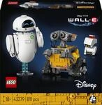 LEGO Disney Pixar WALL-E und EVE 43279 | Bausatz f&uuml;r Erwachsene, Sammlerst&uuml;ck, aus