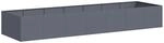 vidaXL Pflanzgef&auml;&szlig; Anthrazit 280x80x40 cm Stahl, Pflanzschale,