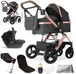 Bergsteiger Nizza Kombikinderwagen 3-in-1 Isofix Station Babyschale |...