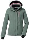killtec Damen Skijacke/Funktionsjacke mit abzippbarer Kapuze und Schneefang KSW 25