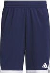 adidas Herren M Everyday Pro Bball Short Shorts, Team Navy/White, M Tall