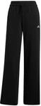 adidas Damen Essentials Small Logo Feel Cozy Open Hem Pants, Black/White, XS