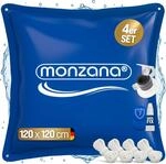 MONZANA&reg; 4X Poolkissen Winter XL Chlorbest&auml;ndig Seil PVC Verst&auml;rktes...