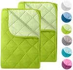 wometo 2 St&uuml;ck Microfaser Sommer Steppbett Wende-Design 135x200 oekoTex -...