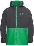 Jack Wolfskin Jungen New Snowy Days Jkt, Mystic Green, 176 EU